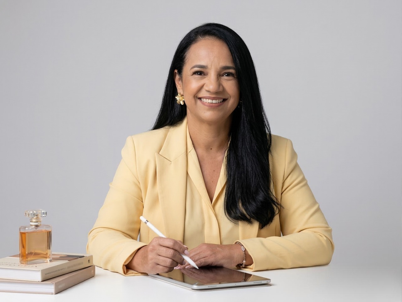 Roseli Lopes em seu consultório